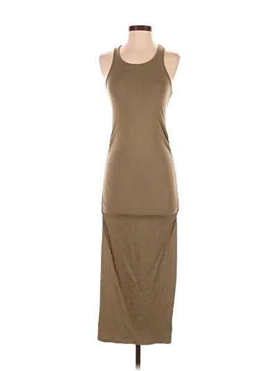 Pre-owned Michael Stars Casual Dress In Brown