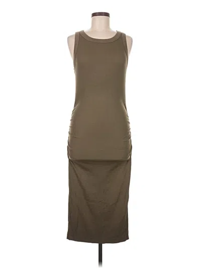 Pre-owned Michael Stars Casual Dress In Brown