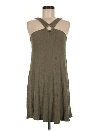 Pre-owned Michael Stars Casual Dress In Brown