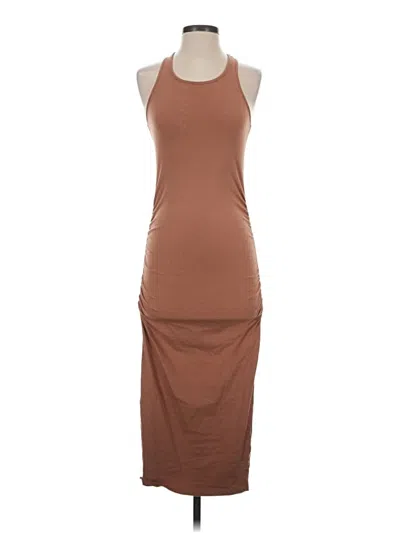 Pre-owned Michael Stars Casual Dress In Brown