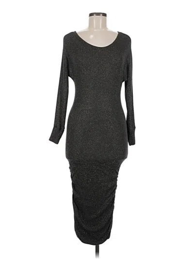 Pre-owned Michael Stars Casual Dress In Gray