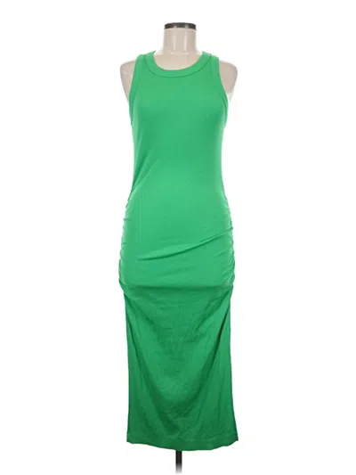 Pre-owned Michael Stars Casual Dress In Green