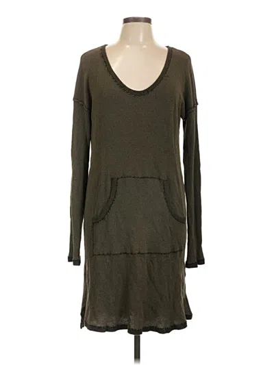 Pre-owned Michael Stars Casual Dress In Green