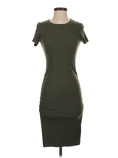 Pre-owned Michael Stars Casual Dress In Green