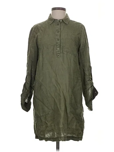 Pre-owned Michael Stars Casual Dress In Green