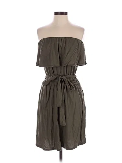 Pre-owned Michael Stars Casual Dress In Green