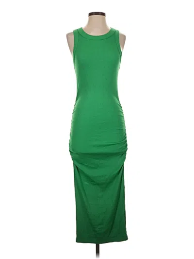 Pre-owned Michael Stars Casual Dress In Green