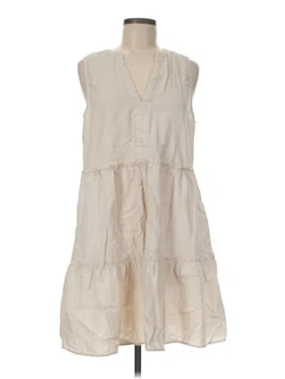 Pre-owned Michael Stars Casual Dress In Ivory