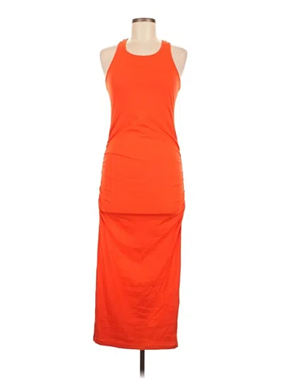 Pre-owned Michael Stars Casual Dress In Orange