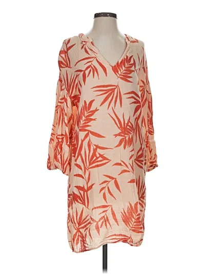 Pre-owned Michael Stars Casual Dress In Orange