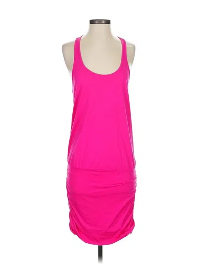 Pre-owned Michael Stars Casual Dress In Pink