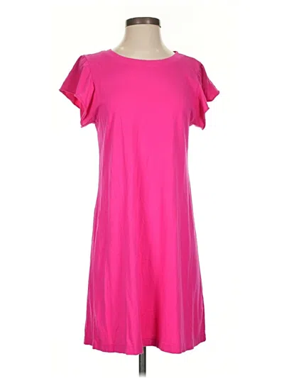 Pre-owned Michael Stars Casual Dress In Pink