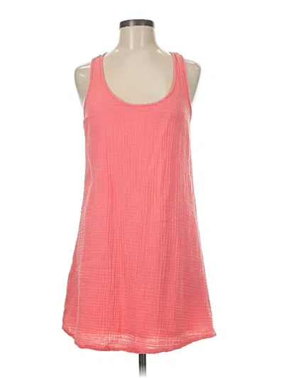 Pre-owned Michael Stars Casual Dress In Pink