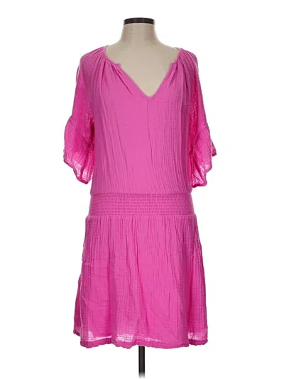 Pre-owned Michael Stars Casual Dress In Pink