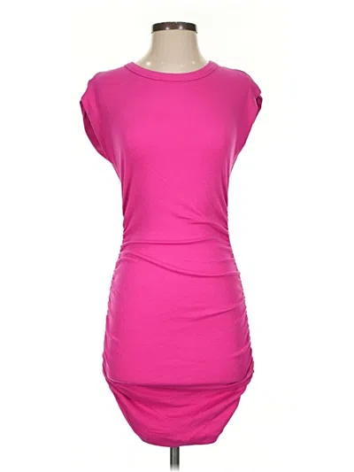 Pre-owned Michael Stars Casual Dress In Pink