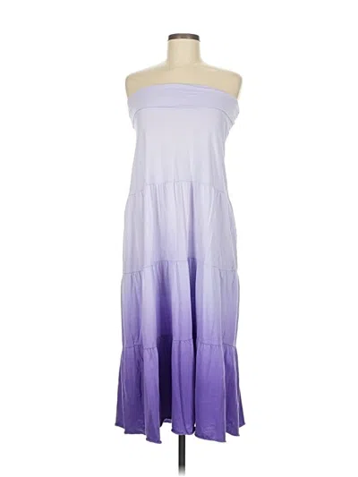 Pre-owned Michael Stars Casual Dress In Purple