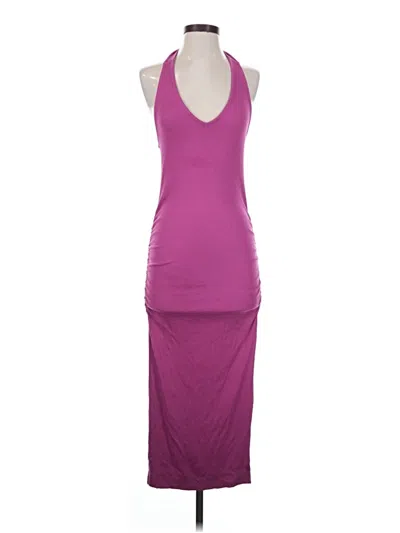 Pre-owned Michael Stars Casual Dress In Purple