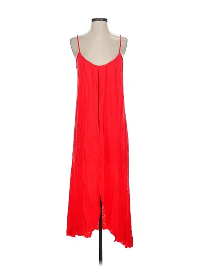 Pre-owned Michael Stars Casual Dress In Red