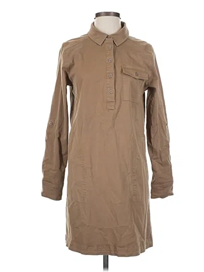 Pre-owned Michael Stars Casual Dress In Tan