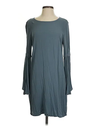 Pre-owned Michael Stars Casual Dress In Teal