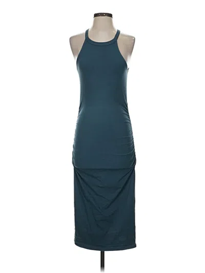 Pre-owned Michael Stars Casual Dress In Teal