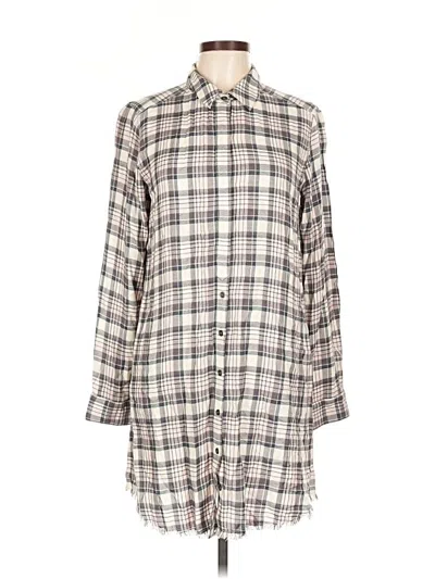 Pre-owned Michael Stars Casual Dress In White