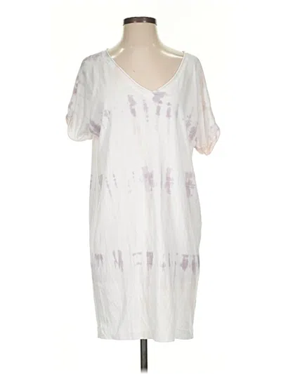 Pre-owned Michael Stars Casual Dress In White