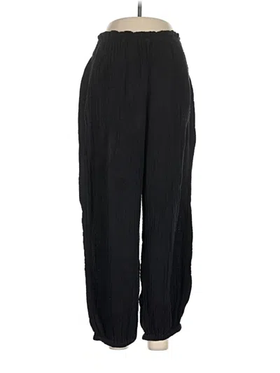 Pre-owned Michael Stars Casual Pants In Black