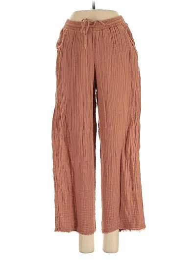 Pre-owned Michael Stars Casual Pants In Brown