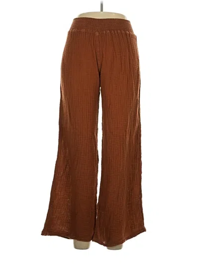Pre-owned Michael Stars Casual Pants In Brown