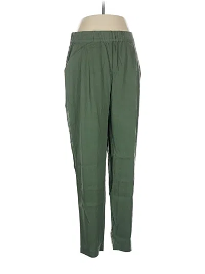 Pre-owned Michael Stars Casual Pants In Green