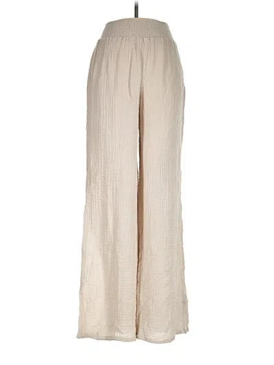 Pre-owned Michael Stars Casual Pants In Ivory