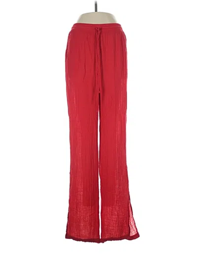 Pre-owned Michael Stars Casual Pants In Red