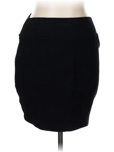 Pre-owned Michael Stars Casual Skirt In Black