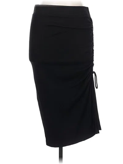 Pre-owned Michael Stars Casual Skirt In Black