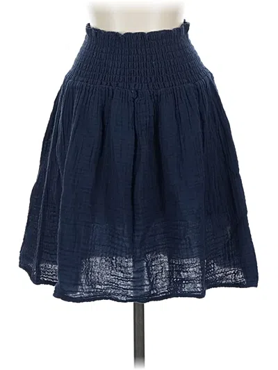 Pre-owned Michael Stars Casual Skirt In Blue