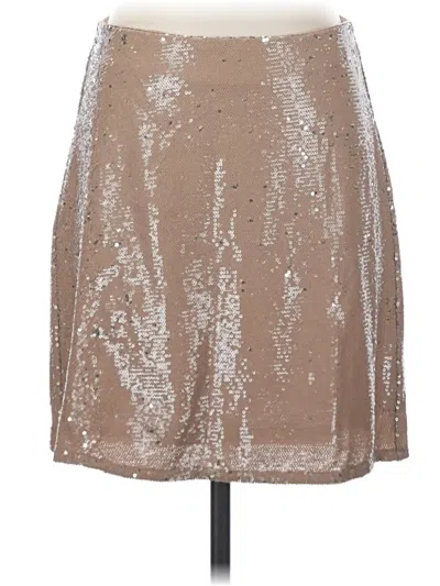 Michael Stars Casual Skirt In Tan