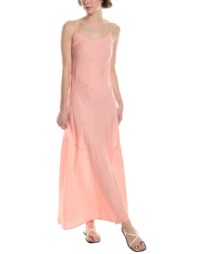 Michael Stars Cecily Patchwork Linen Midi Dress