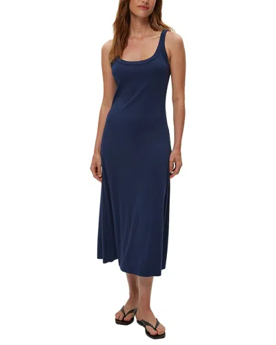 Michael Stars Celine Fit & Flare Dress In Blue