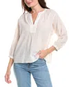 Michael Stars Charlie Popover Top In Brown