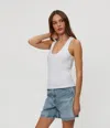 Michael Stars Cher Scoop Neck Tank