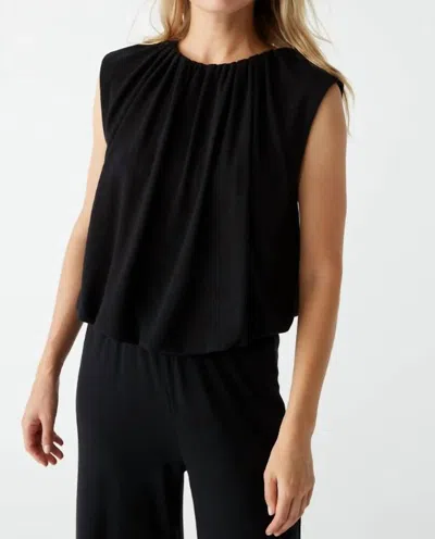 MICHAEL STARS CINDY BUBBLE TOP IN BLACK