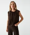 Michael Stars Cindy Bubble Top In Java