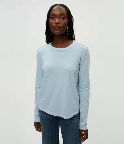 Michael Stars Clarissa Long Sleeve Tee In Fountain