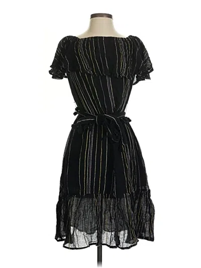 Pre-owned Michael Stars Cocktail Dress In Black