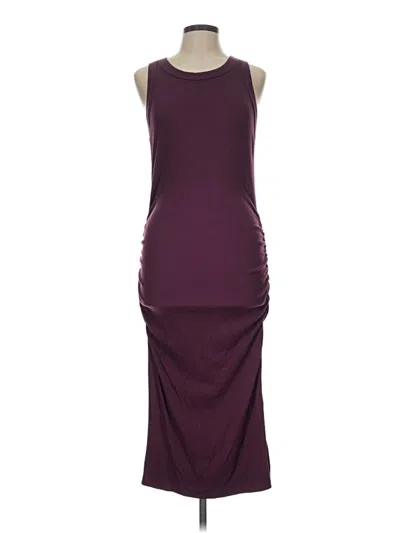 Pre-owned Michael Stars Cocktail Dress In Burgundy