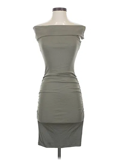 Pre-owned Michael Stars Cocktail Dress In Gray