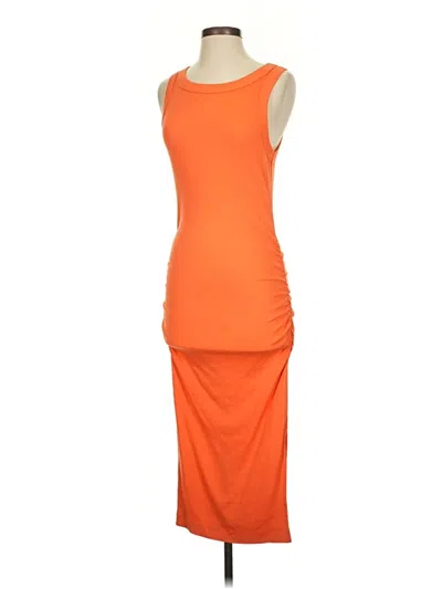 Pre-owned Michael Stars Cocktail Dress In Orange