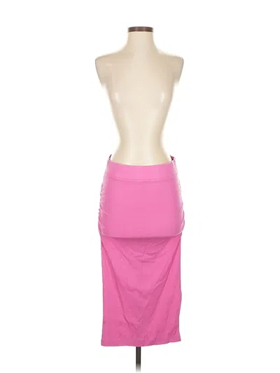 Pre-owned Michael Stars Cocktail Dress In Pink