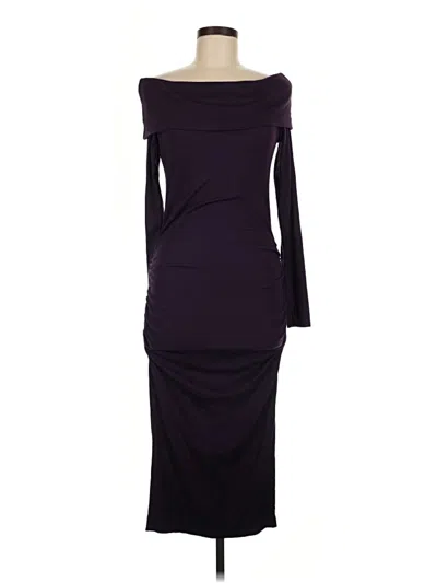 Pre-owned Michael Stars Cocktail Dress In Purple